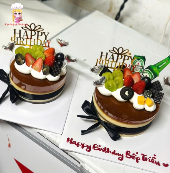 Mẫu bánh kem rau câu hot 2025 