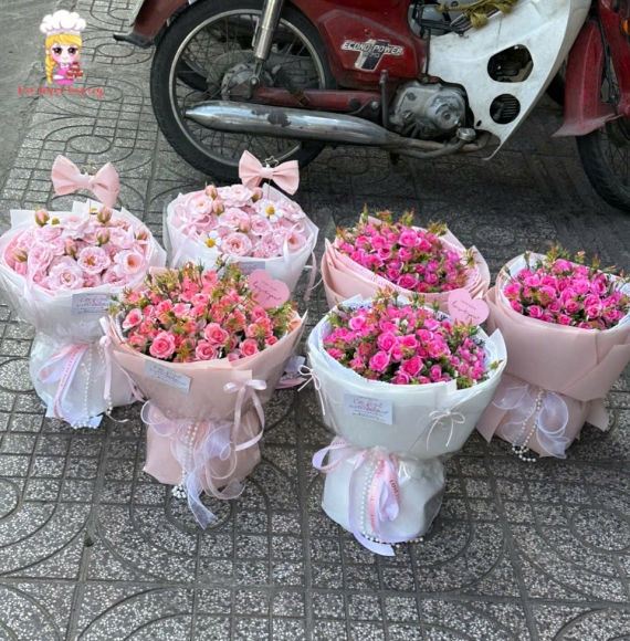 Mẫu hoa sáp cao cấp sophia tại TPHCM giá sỉ tốt