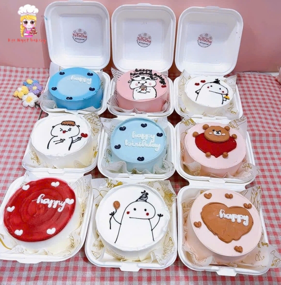 Bánh bento cake Tại Kẹo Ngọt