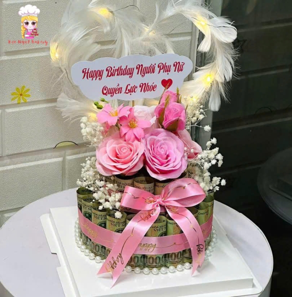 Hộp hoa tiền tặng mẹ 8/3-Cửa hàng bán hoa tiền hot 2026