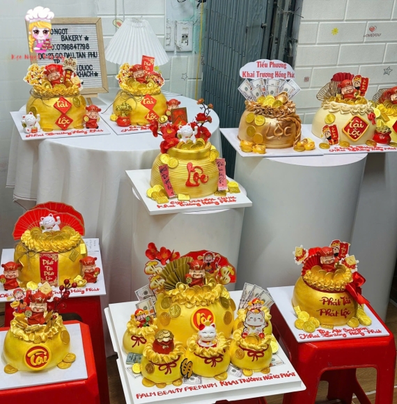 Cửa Hàng Bánh Kem Khai Trương Tân Phú