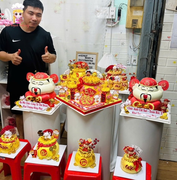 Cửa Hàng Bán Bánh Kem Hot Tân Phú-Bánh kem khai trương