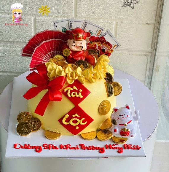 Bánh Kem Khai Trương Nail