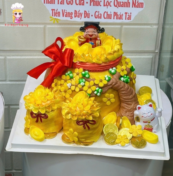 Mẫu Bánh Khai Trương Cao Cấp 2026