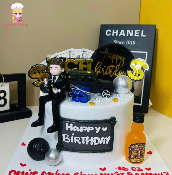Mẫu bánh kem dành cho nam mẫu bánh cao cấp