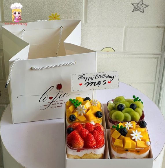 Sét cup 4 ly mix theo vị khách hàng