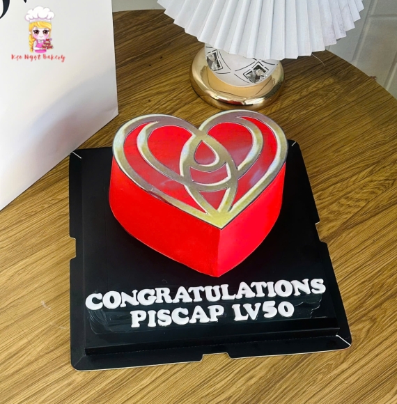 Bánh kem dành cho idol live tik tok lên cấp 50