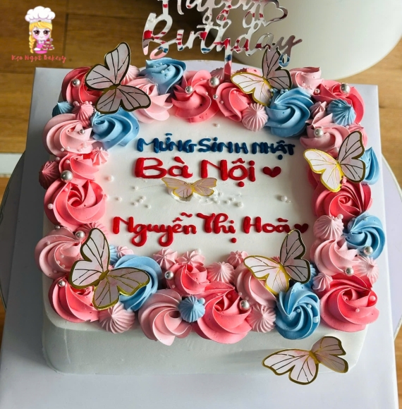 Bánh sinh nhật mừng nhật bà nội 