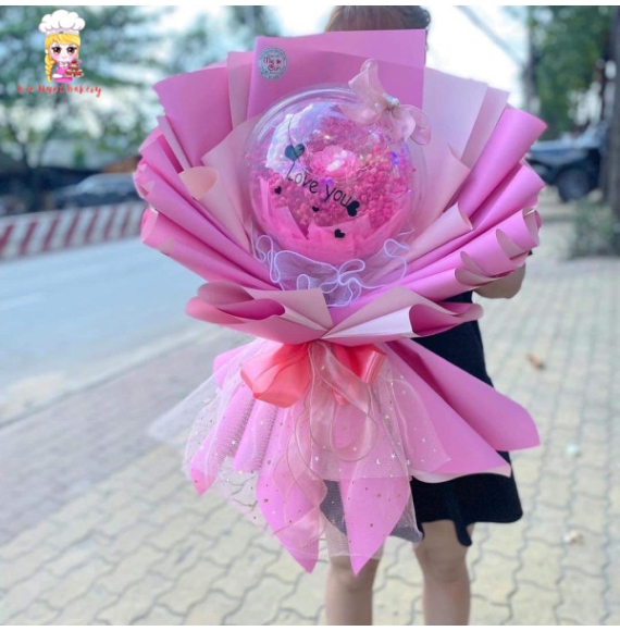 Hoa bong bóng siêu xinh