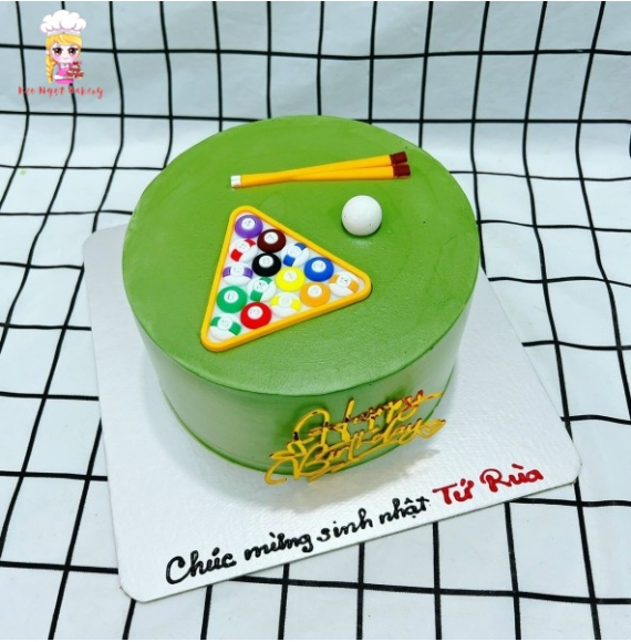 Bánh Kem mẫu billiards