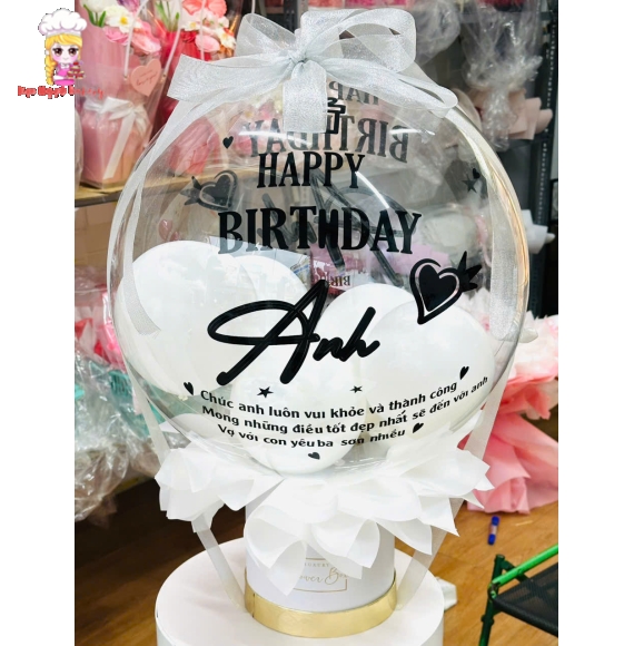 Bóng bay khí heli an toàn rút tiền-tone màu đen