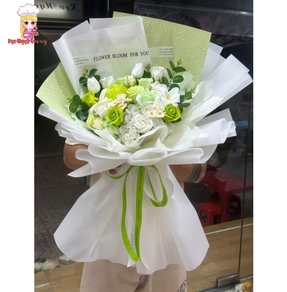 Mẫu hoa sáp  tặng 20/10