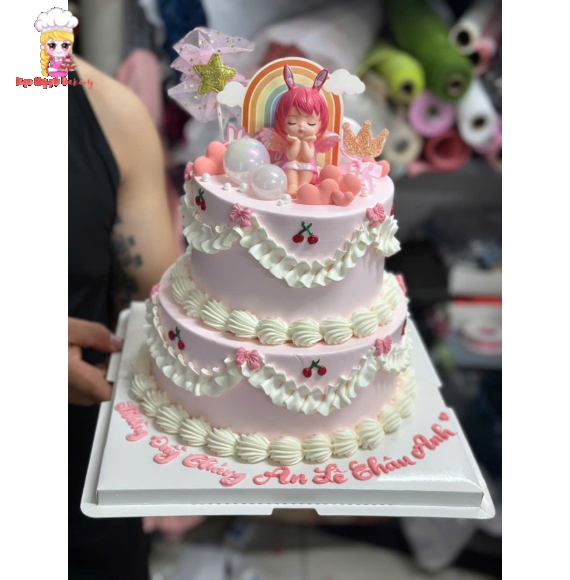 Bánh Kem dành cho bé gái 2 tầng