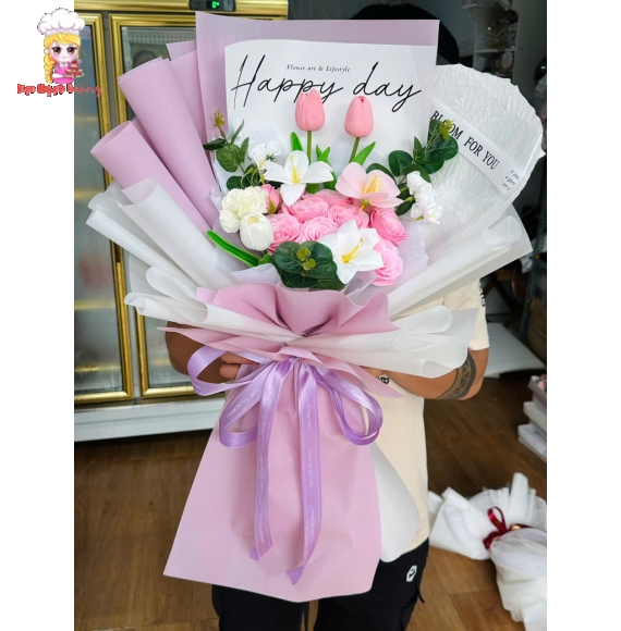 Hoa sáp sỉ lễ 20/11 mẫu hot theo yêu cầu