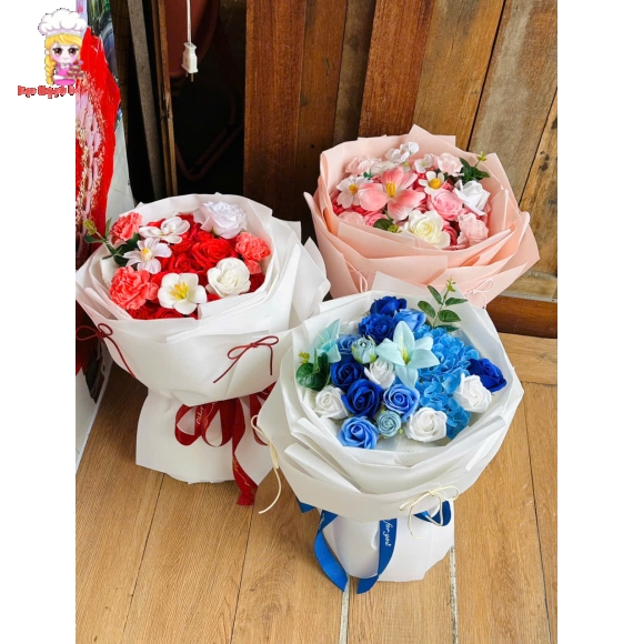 Hoa sáp sỉ lễ 20/11 mẫu hot theo yêu cầu