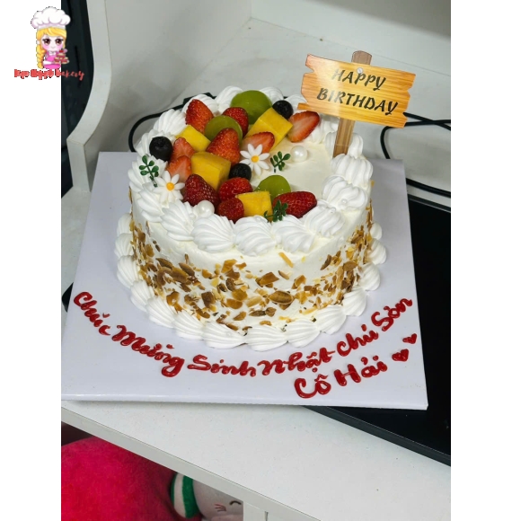 Bánh kem bắp mừng sinh nhật cô 20/11