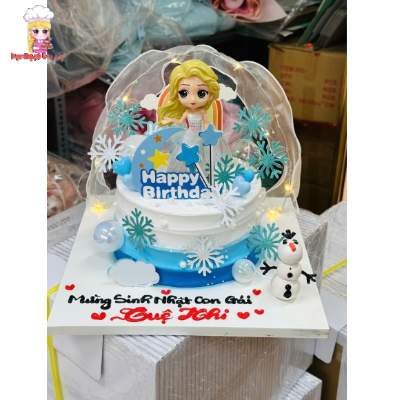 Bánh kem elisa cho cục vàng của ba