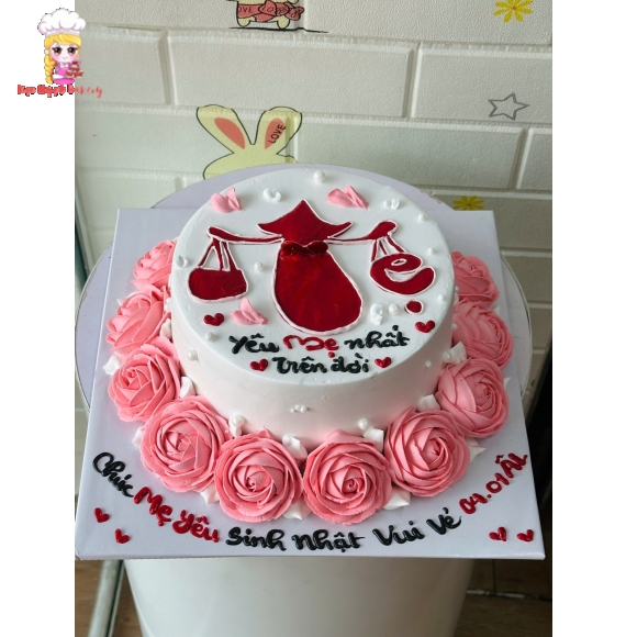 bánh kem rút tiền dành tặng mẹ tại Kẹo Ngọt