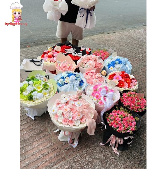 Mẫu hoa sáp cao cấp 2026 - tại Kẹo Ngọt