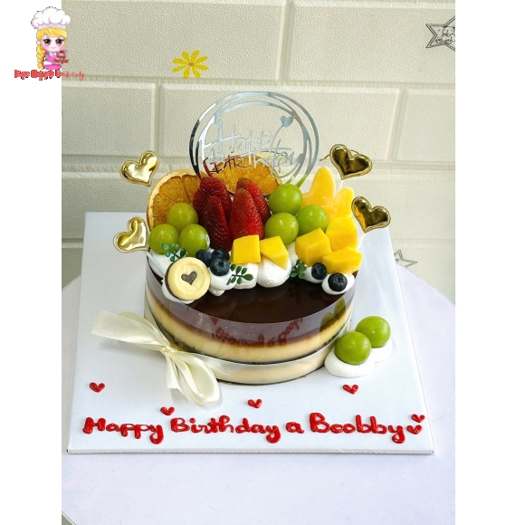 Bánh kem rau câu tặng sinh tại Kẹo Ngọt