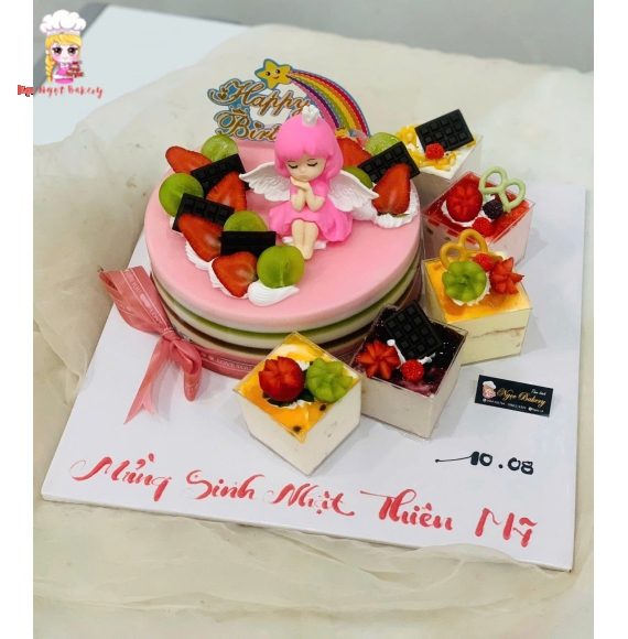 Bánh kem rau câu siêu hot tặng sinh nhật