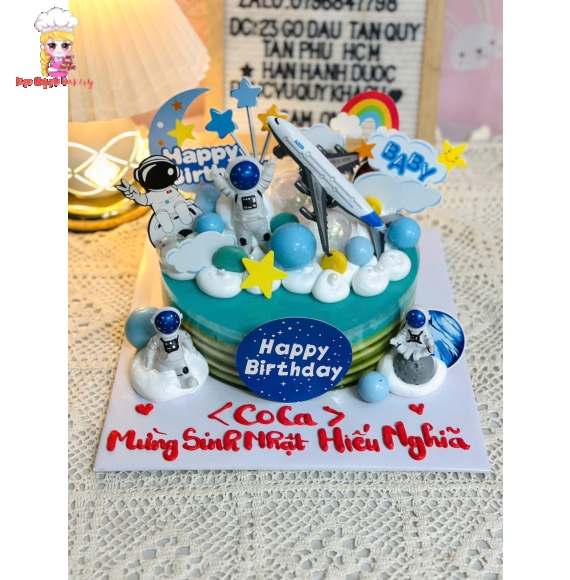 Bánh kem rau câu tặng các bé trai