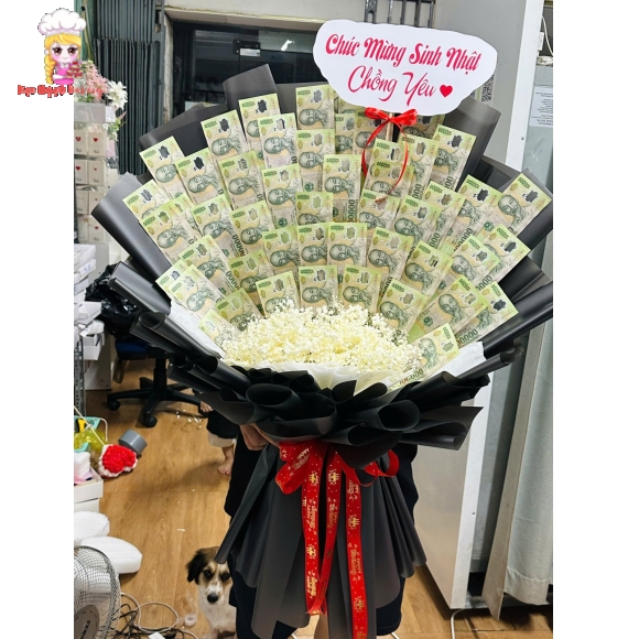 Bó hoa 100k tặng chồng yêu 