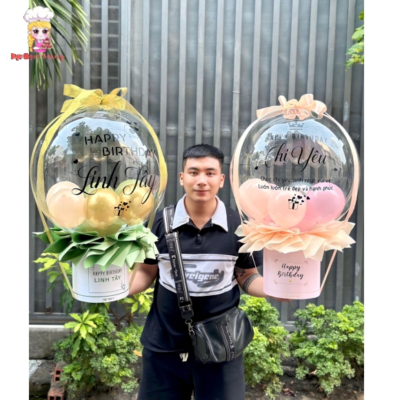 Bóng bay kéo Tiền