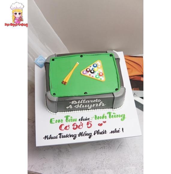 Bánh Kem mẫu billiards
