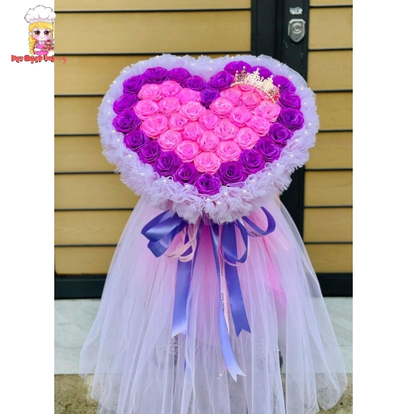 Bó hoa siêu to tặng vợ yêu