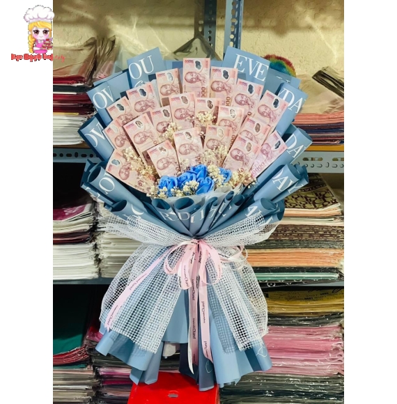 Hoa tiền tờ 50k cho bận nam