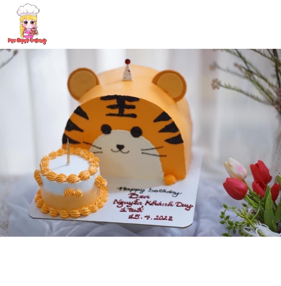 Bánh kem bé hổ