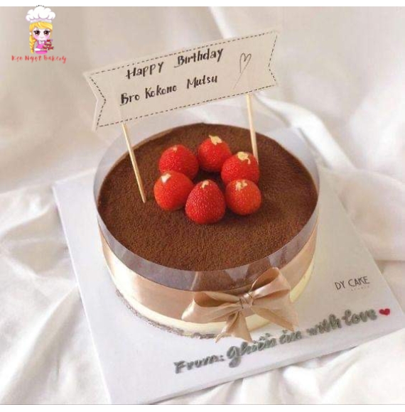 Tiramisu cacao trái cây