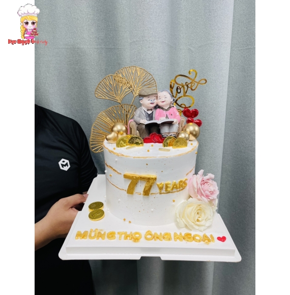 Bánh Kem mừng thọ ông