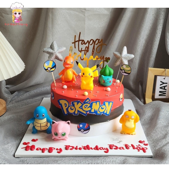 Bánh kem pokemon cho bé yêu