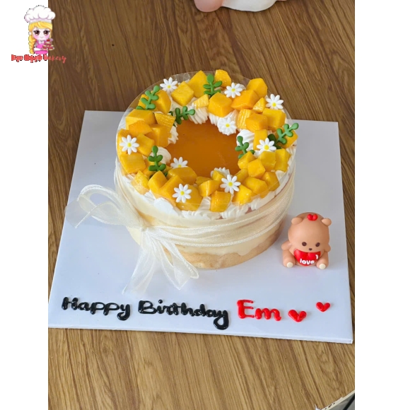 Bánh mousse vị xoài 