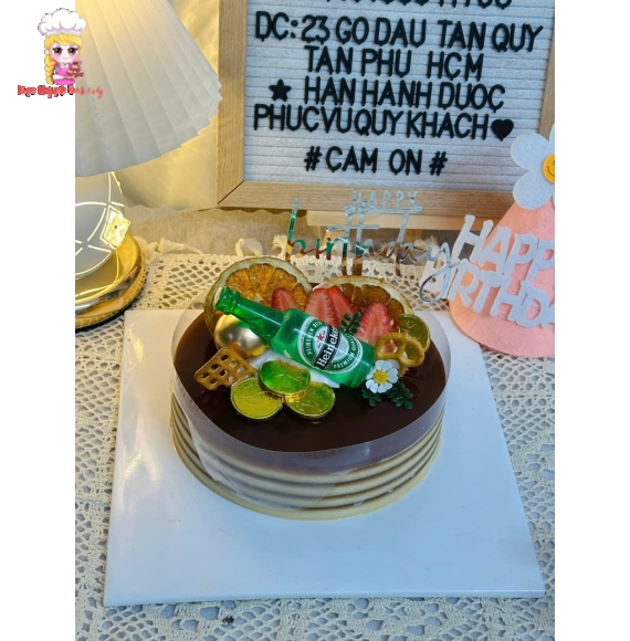 Bánh kem rau cau ở quận 1