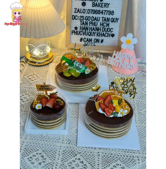 Bánh kem rau cau ở quận 2
