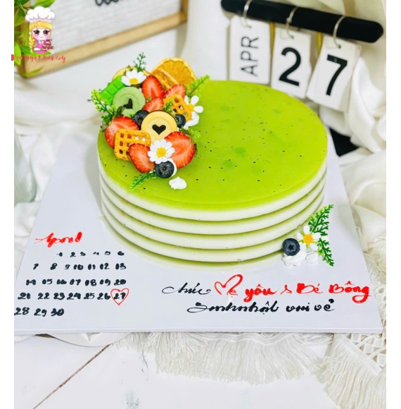 Bánh kem rau cau tặng sinh nhật quận 5