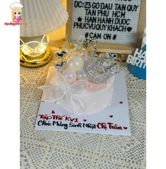 Bánh kem tặng chị gái sang xịn