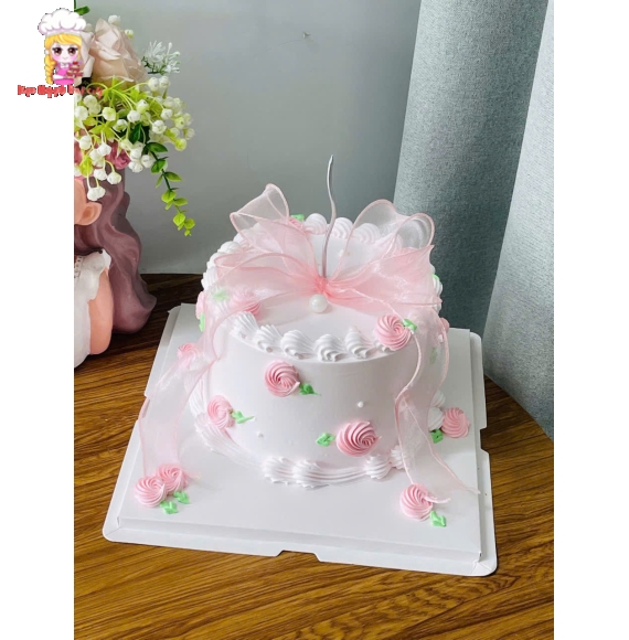 Bánh kem nhẹ nhàng tone hàn quốc