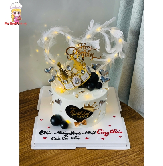 Bánh kem chúc mừng con yêu