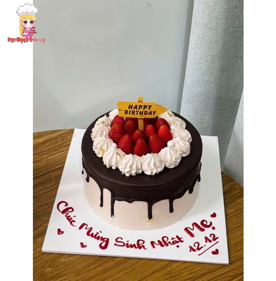 Bánh kem chúc mừng sinh nhật mẹ