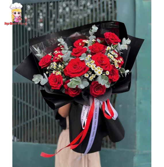 Bó hoa hồng khổng lồ