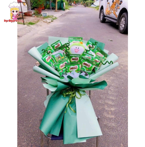 Sét quà bánh kẹo sữa tặng con gái 