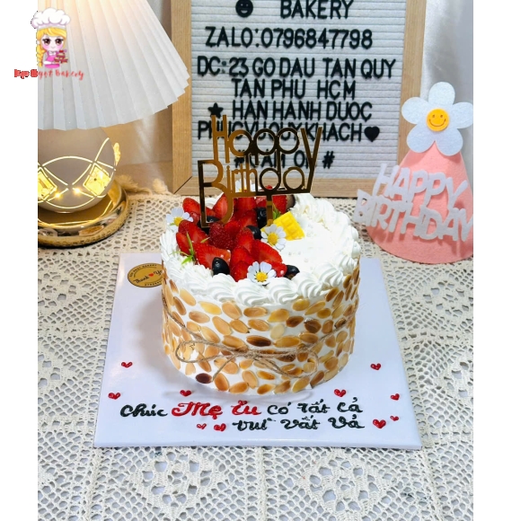 Bánh kem bắp tặng mẹ yêu của con