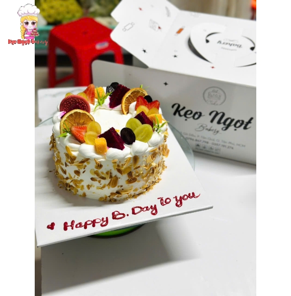 Bánh kem bắp tặng bạn thân