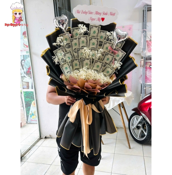 Hoa tiền khổng lồ tờ 2 Đô