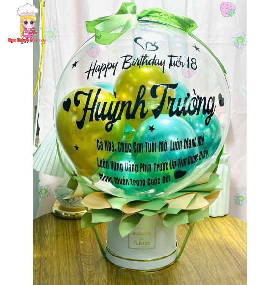 Bóng bay rút tiền tặng ngày sinh nhật