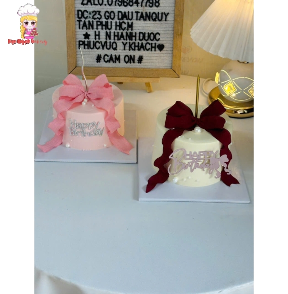 Mẫu bánh kem dành cho nữ đẹp 2025